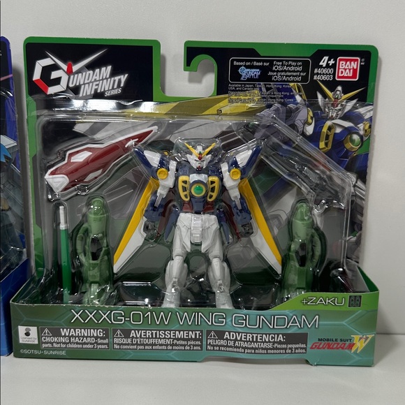 Mobile Suit Gundam Infinity RX-78-2 & XXXG-01W Action Figure 2022 bundle of 2 - Picture 3 of 8